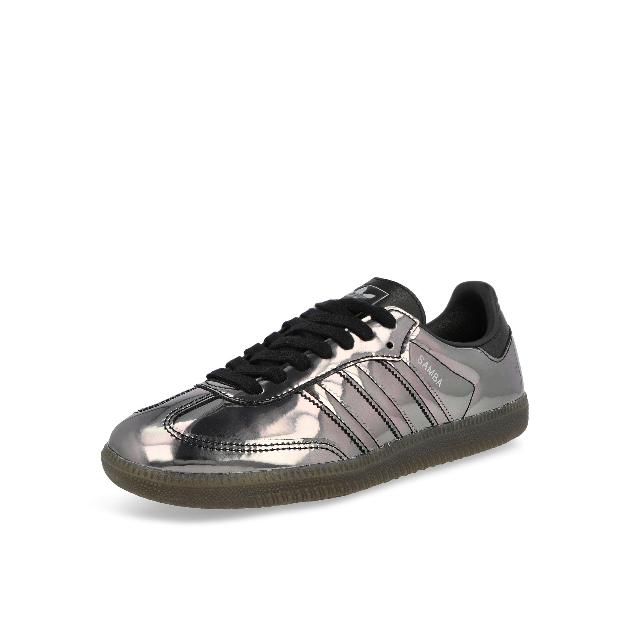 adidas Samba OG W Core Black / Core Black / Gum 5 Sneaker KJ7486 Close-up | Overkill
