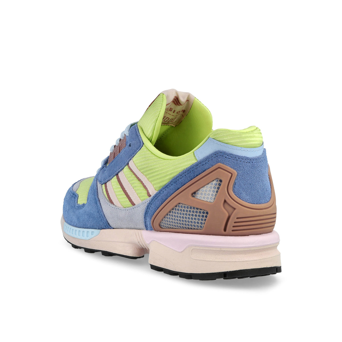 adidas ZX 8000 MIG Semi Frozen Lemon / Wonder Quartz / Blue Fusion Low Top Sneakers KJ7660 Material | Overkill