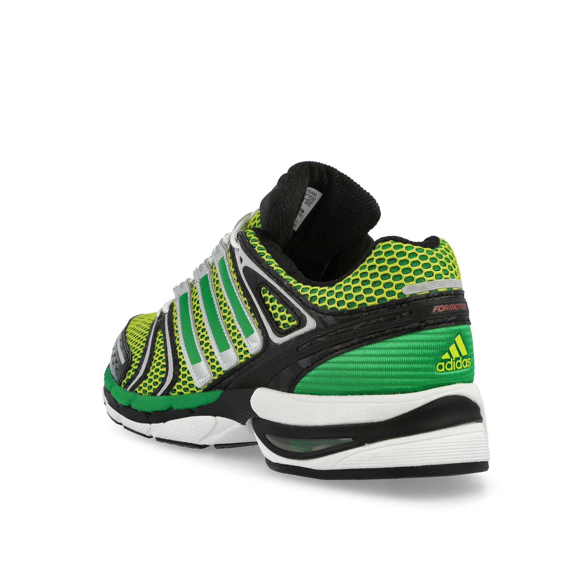Jah Jah x adidas Adistar Control 5 Yellow / Core Black / Silver Metallic Low Top Sneakers KJ8405 Material | Overkill
