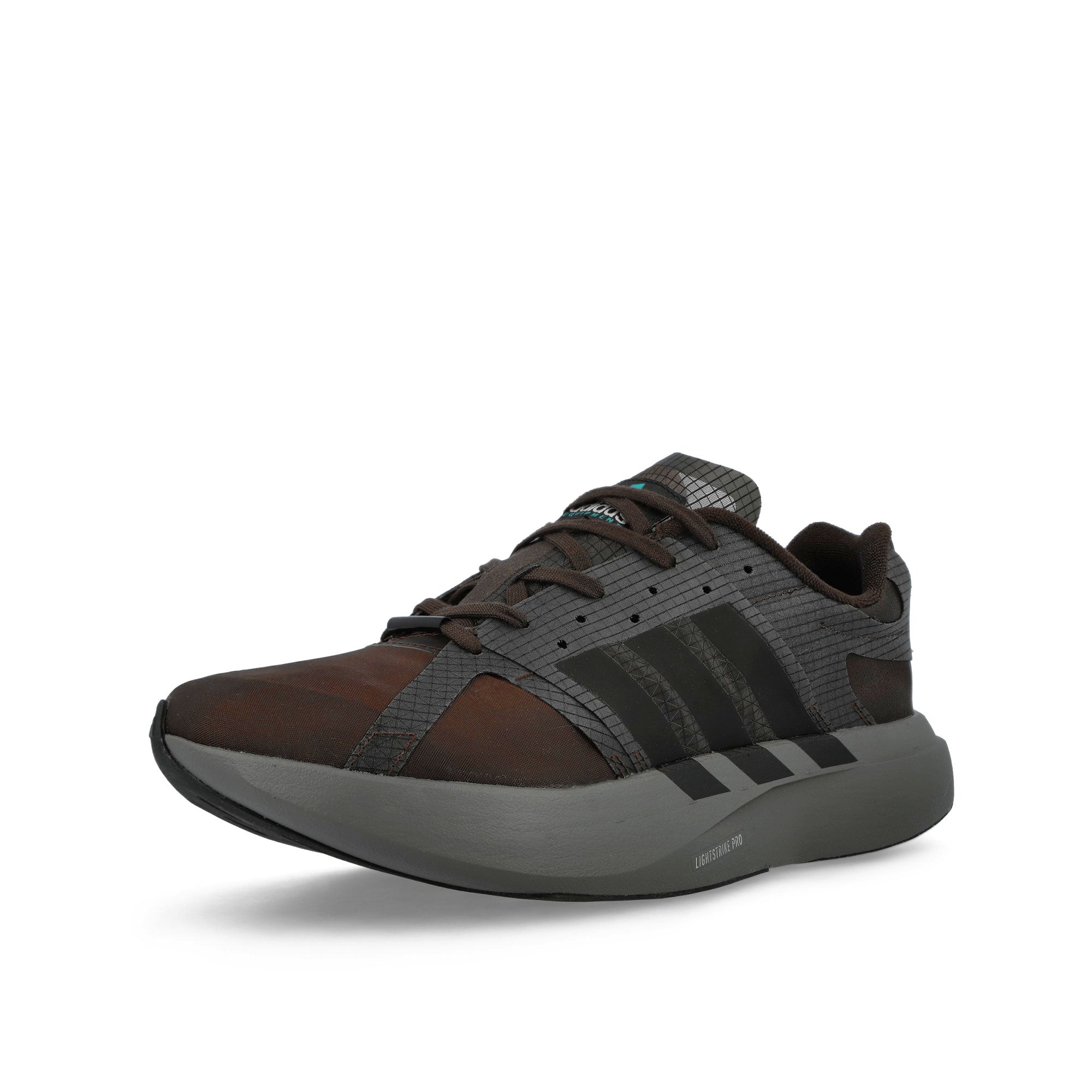 adidas Equipment EVO SL  Aurora Coffee / Core Black / Equipment Green Low Top Sneakers KJ8840 Close-up | Overkill
