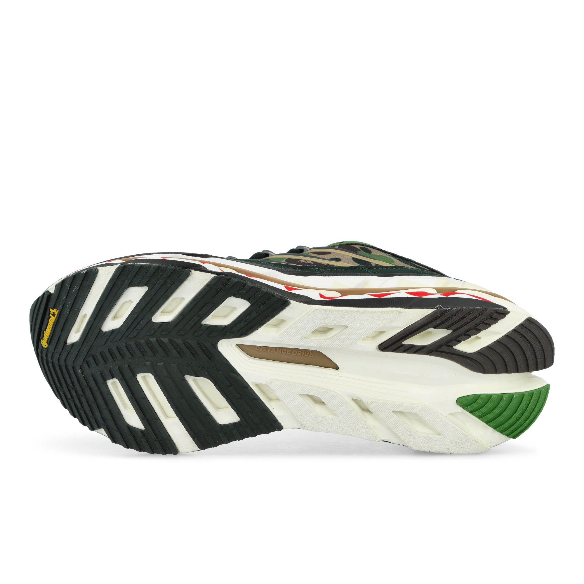 BAPE x adidas Adistar Harmony Hemp / Iron Metallic / Off White Low Top Sneakers KJ8850 Detail View 3 | Overkill
