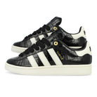 BAPE x adidas Campus 00s Core Black / Off White / Gold Metallic Low Top Sneakers KJ8851 Detail View 6 | Overkill
