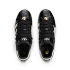 BAPE x adidas Campus 00s Core Black / Off White / Gold Metallic Low Top Sneakers KJ8851 Close-up | Overkill

