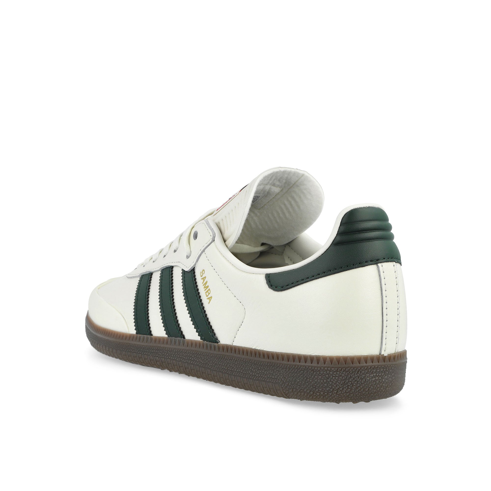 BAPE x adidas Samba Off White / Shadow Green / Gum 4 Low Top Sneakers KJ8852 Silhouette | Overkill
