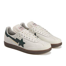 BAPE x adidas Samba Off White / Shadow Green / Gum 4 Low Top Sneakers KJ8852 Material | Overkill
