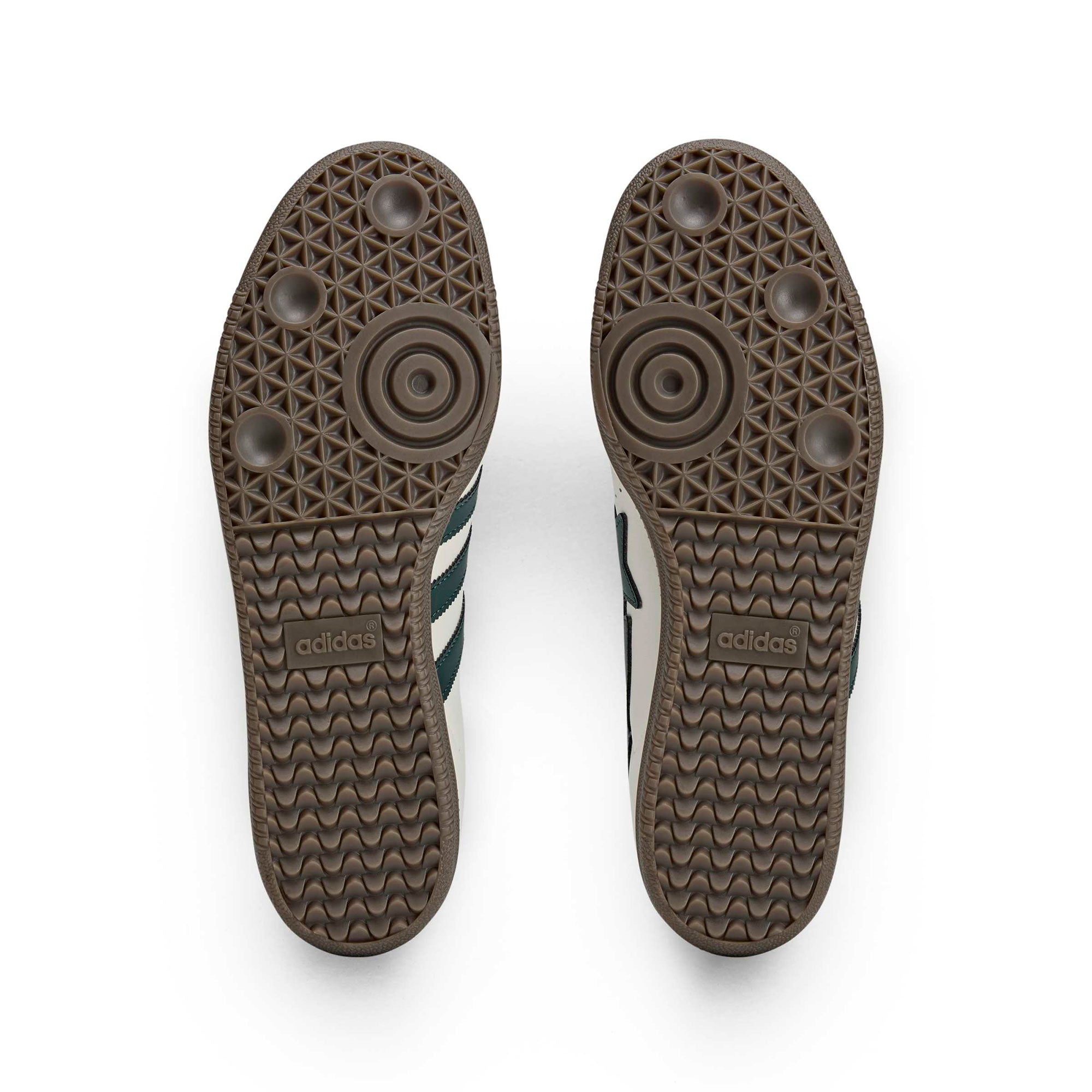 BAPE x adidas Samba Off White / Shadow Green / Gum 4 Low Top Sneakers KJ8852 Detail View 1 | Overkill
