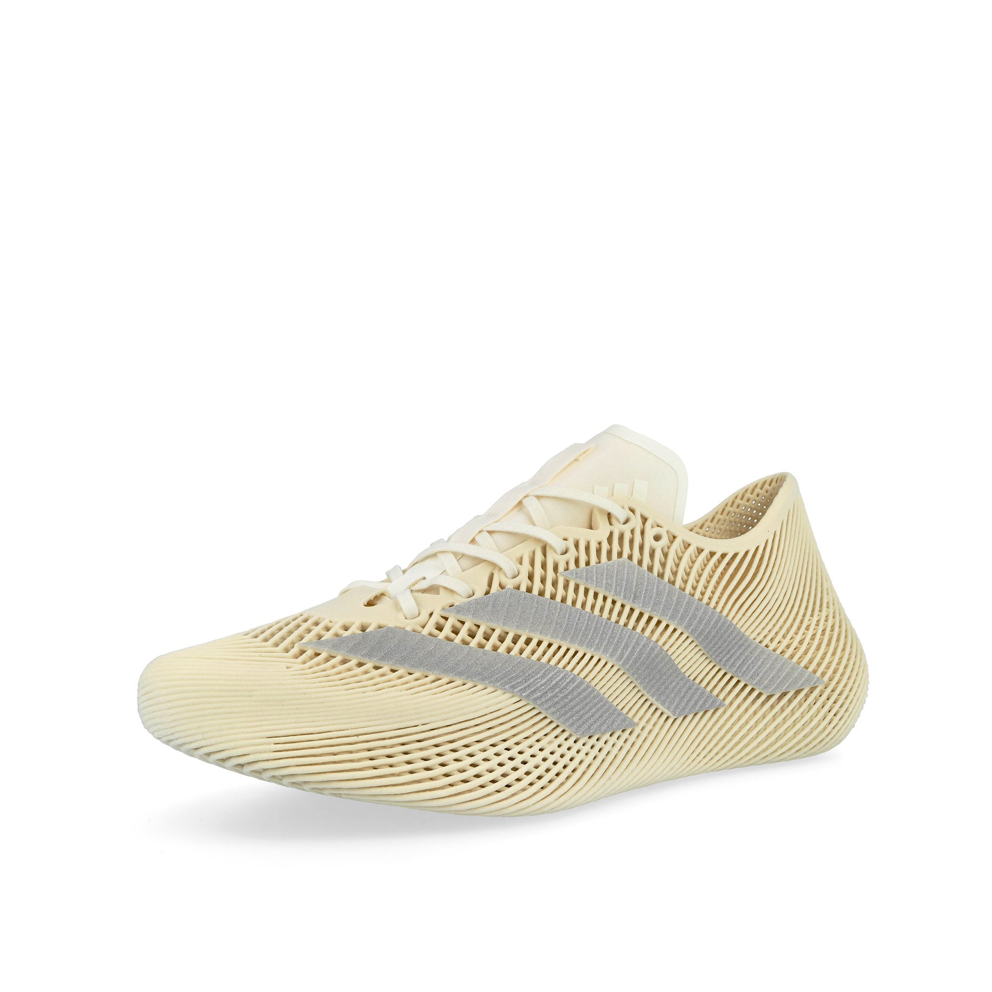 adidas Climacool Laced Off White / Off White / Silver Metallic Low Top Sneakers KJ8969 Close-up | Overkill
