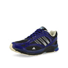 Overkill x adidas Spiritain 2000 Friends & Family Real Purple / Core Black / Signal Cyan Low Top Sneakers KJ9617 Close-up | Overkill
