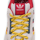 adidas Arsenal FC ZX 7300 SPZL F.C. Crystal White / Crystal White / Aurora Ink Low Top Sneakers KK0761 Detail View 2 | Overkill
