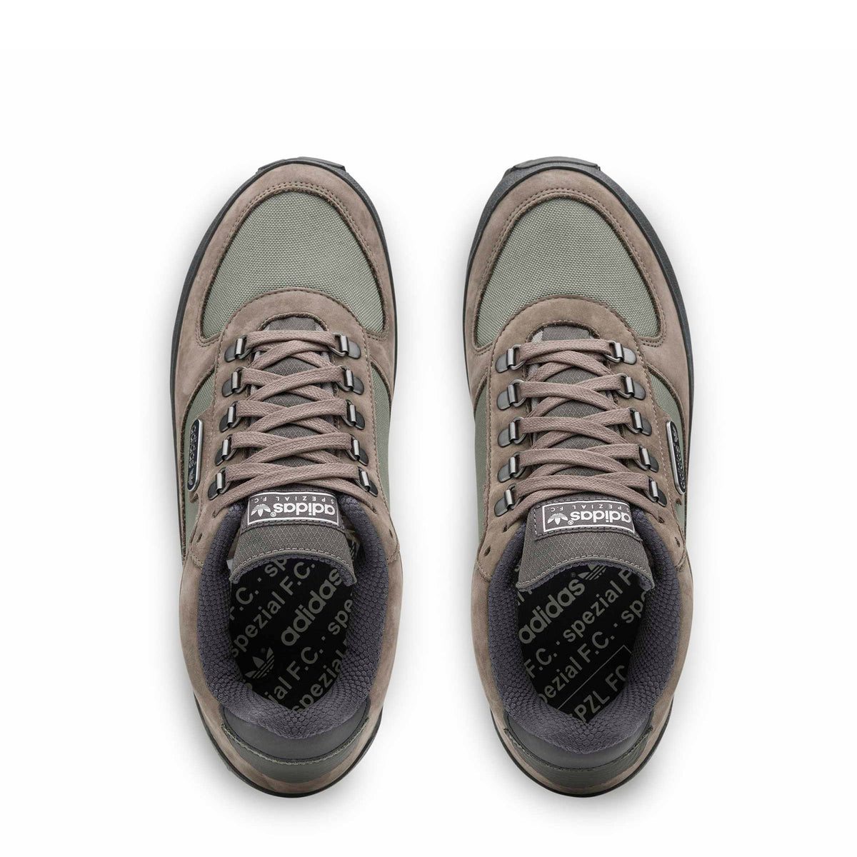 adidas Winterhill SPZL F.C. Utility Black / Utility Black / Clear Brown Sneaker KK0763 Material | Overkill
