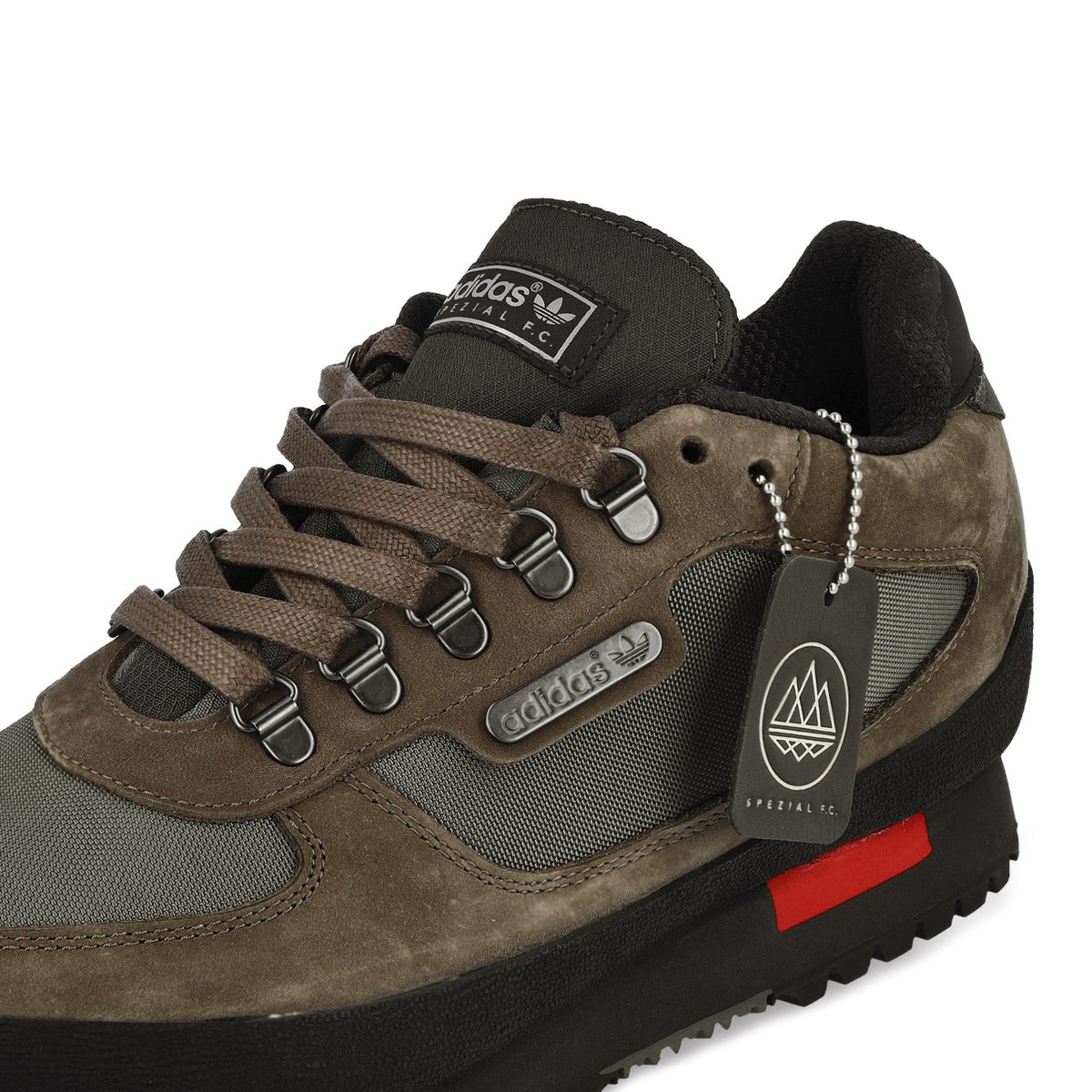adidas Winterhill SPZL F.C. Utility Black / Utility Black / Clear Brown Sneaker KK0763 Detail View 1 | Overkill