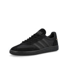 adidas Handball Spezial Core Black / Core Black / Carbon Low Top Sneakers KK1148 Close-up | Overkill
