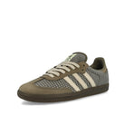 adidas Samba OG Blanch Brown / Khaki Three / Silver Pebble Low Top Sneakers KK2371 Close-up | Overkill
