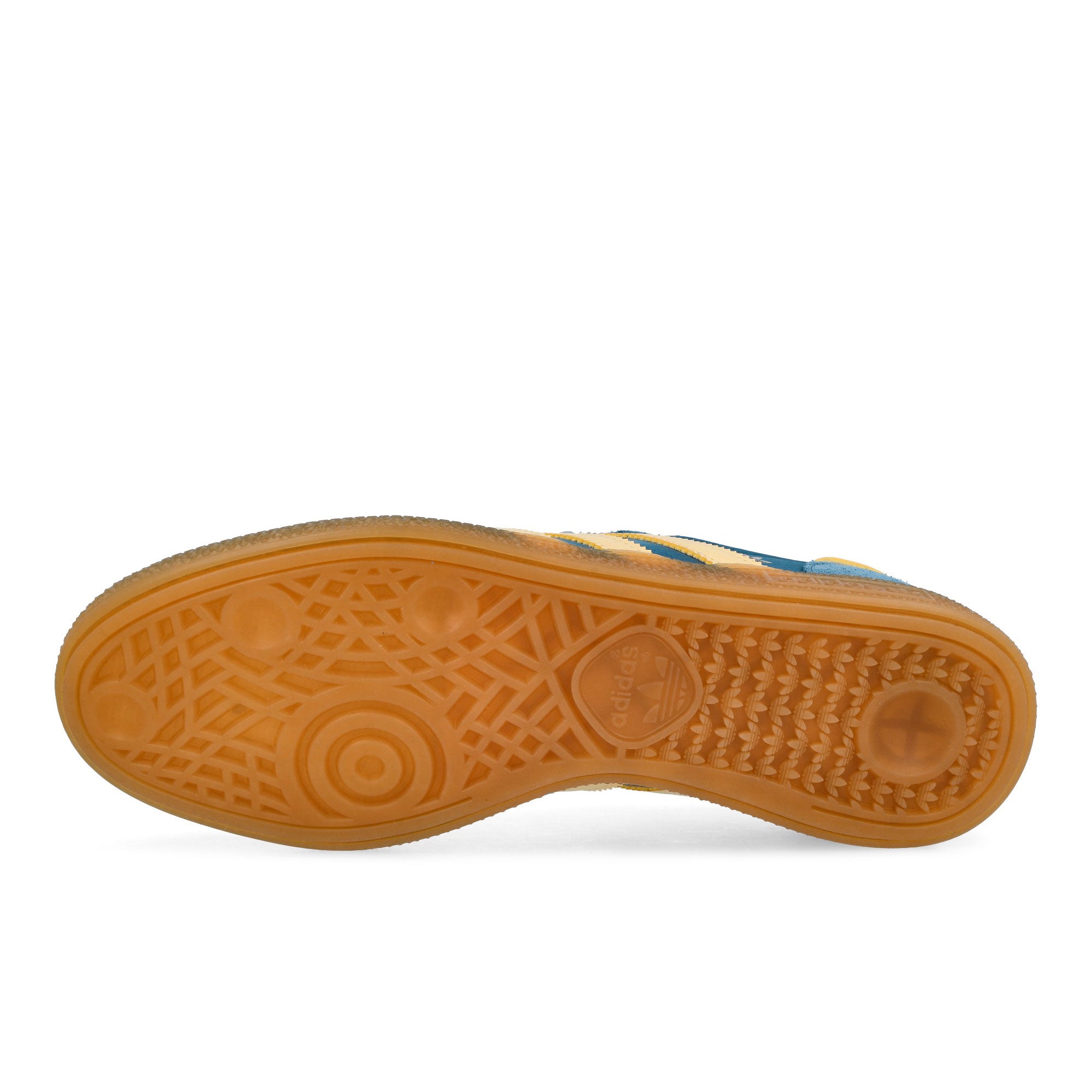 adidas Handball Spezial Dusky Ink / Easy Yellow / Gum 4 Low Top Sneakers KK2693 Detail View 1 | Overkill
