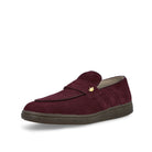 adidas Handball Spezial Loafer W Maroon / Maroon / Gum 5 Low Top Sneakers KK2780 Close-up | Overkill