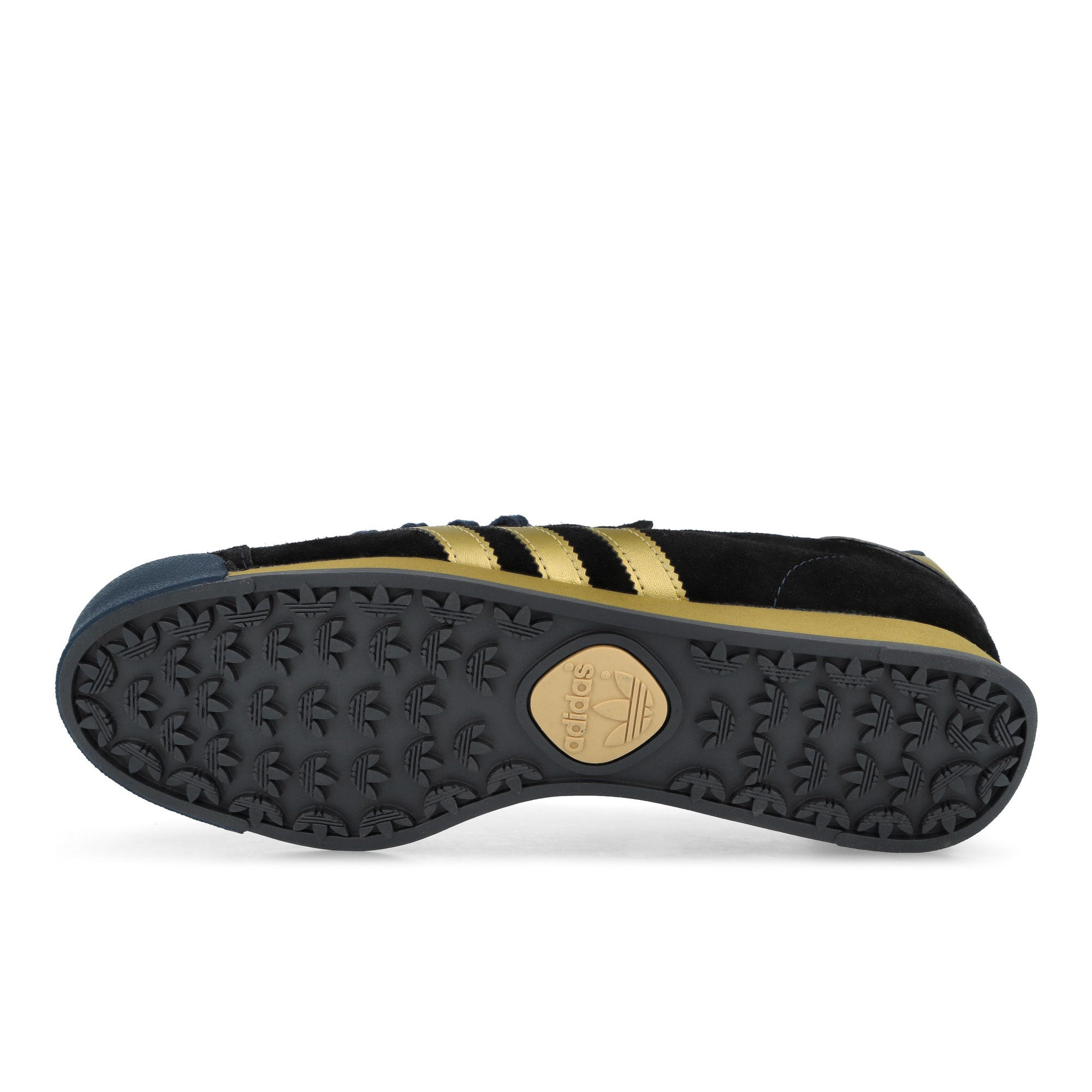 adidas Samoa II SPZL Tech Indigo / Matte Gold / Night Indigo Low Top Sneakers KK4219 Detail View 1 | Overkill

