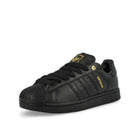 adidas Superstar II Core Black / Core Black / Gold Metallic Sneaker KK4722 Close-up | Overkill
