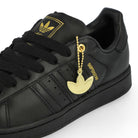 adidas Superstar II Core Black / Core Black / Gold Metallic Sneaker KK4722 Detail View 2 | Overkill
