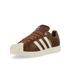 adidas Superstar II Preloved Brown / Cream White / Silver Metallic Sneaker KK4724 Close-up | Overkill
