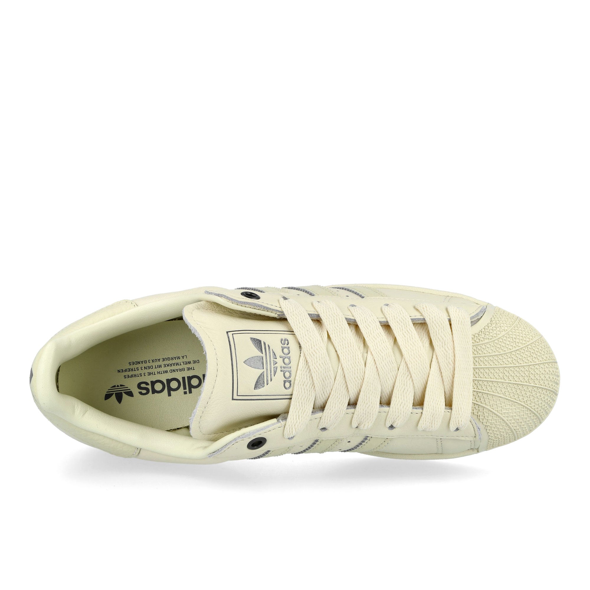adidas Superstar II Cream White / Cream White / Iron Metallic Sneaker KK4723 Detailfoto | Overkill
