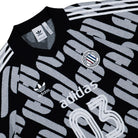 adidas Adicolor Blokecore Polo Black / Medium Grey Heather Sweatshirts KQ5083 Detailfoto | Overkill
