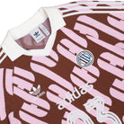 adidas Adicolor Blokecore Polo Preloved Brown / True Pink Sweatshirts KQ5084 Detailfoto | Overkill