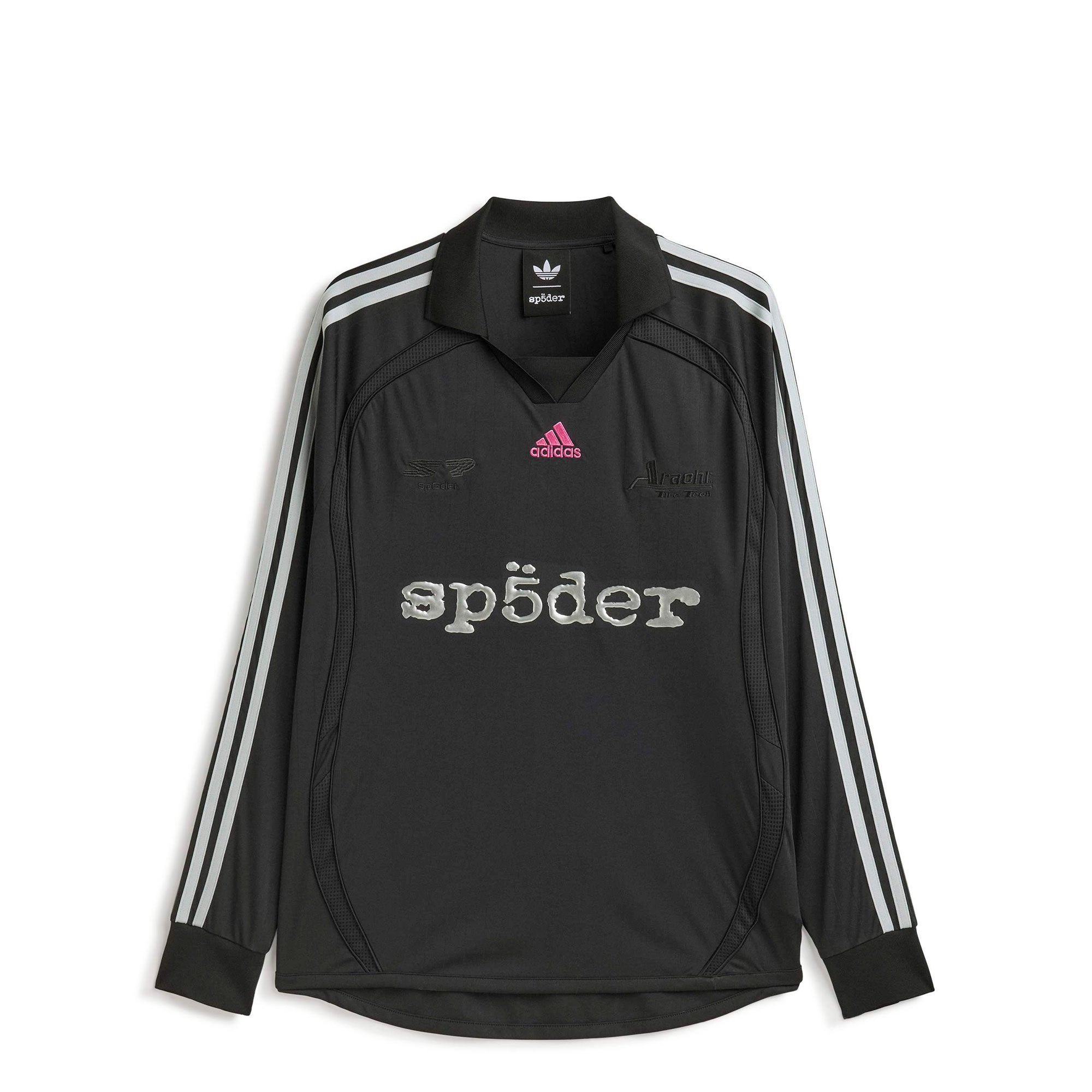SP5DER x adidas Jersey Black Longsleeves KQ5853 | Overkill
