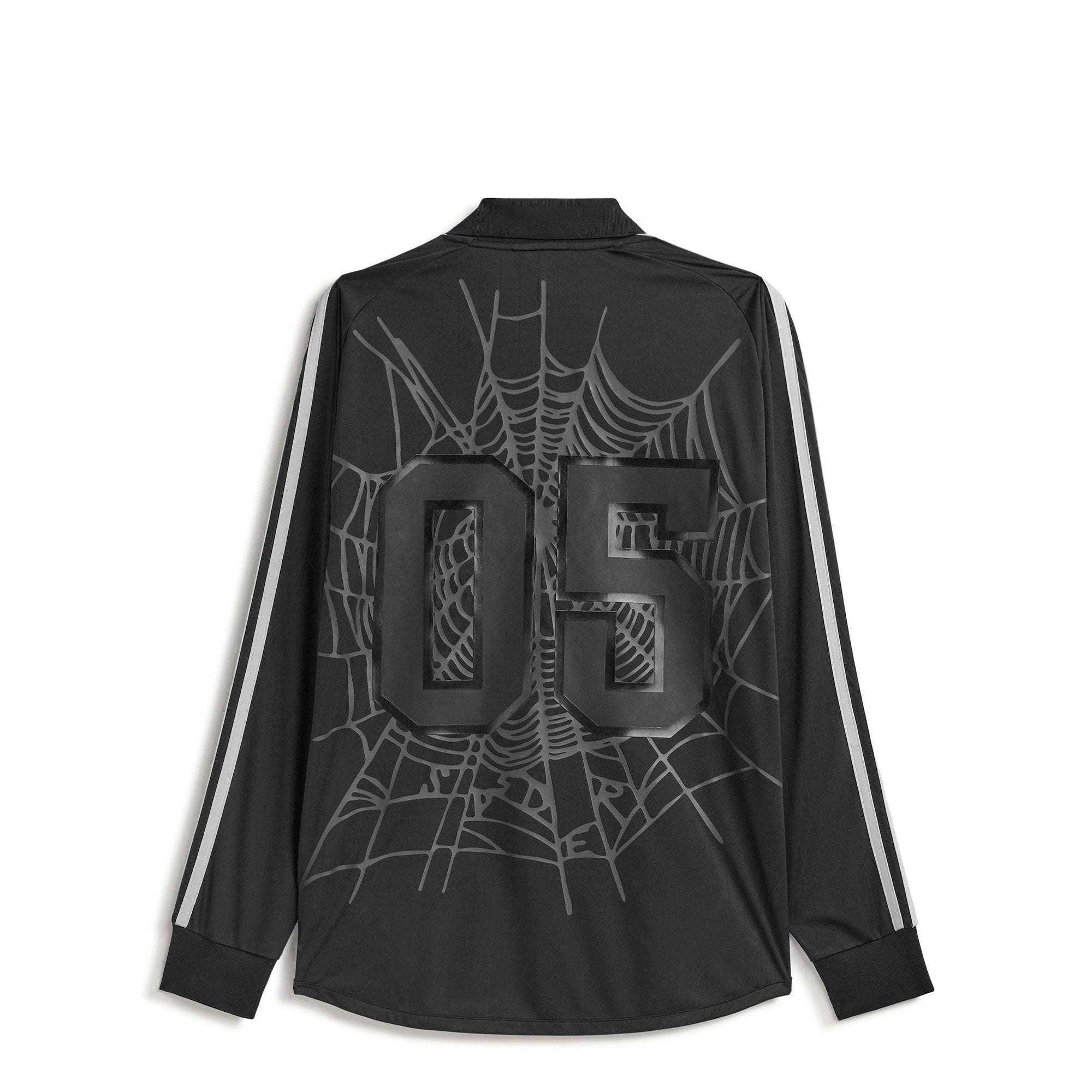 SP5DER x adidas Jersey Black Longsleeves KQ5853 Close-up | Overkill
