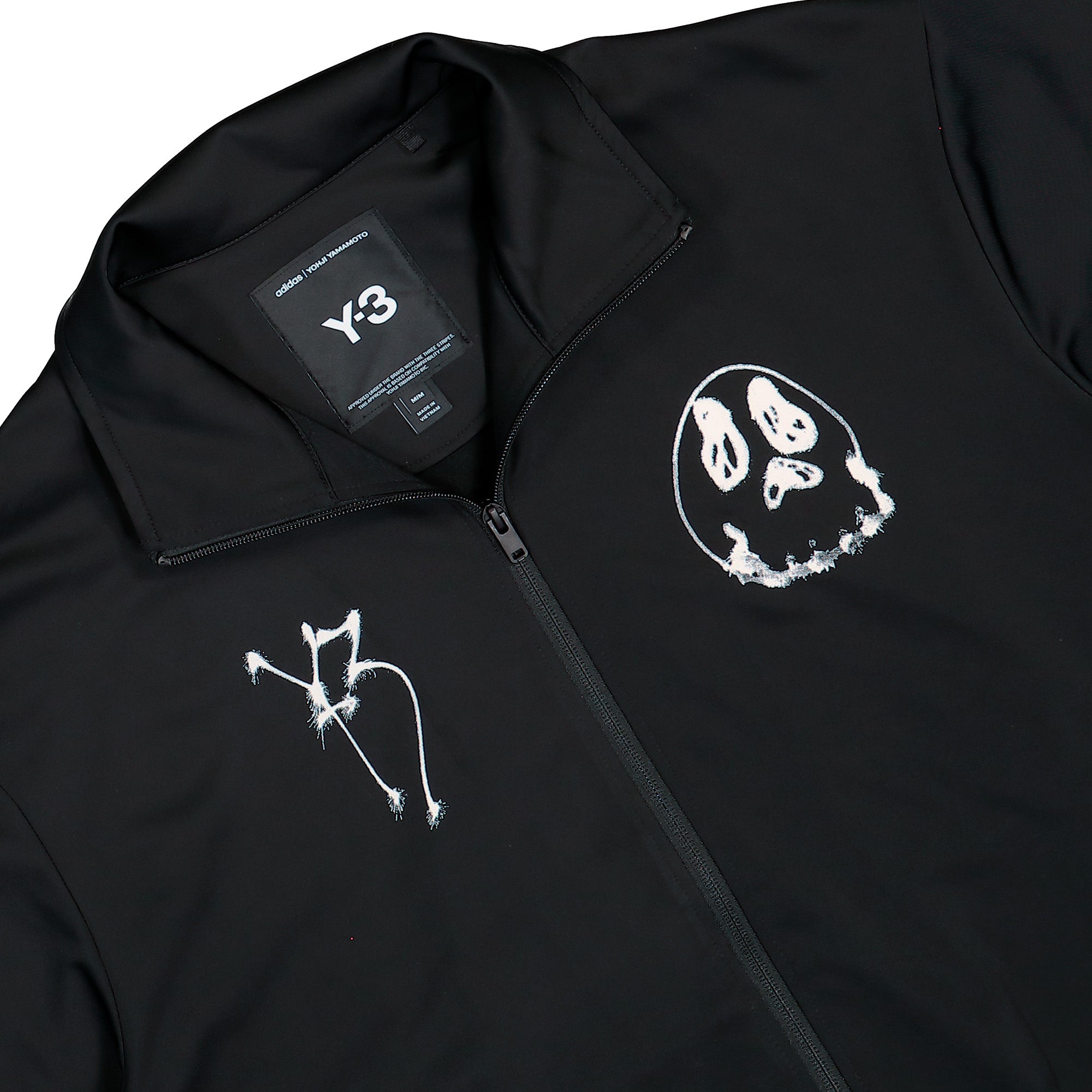 Y-3 Chito Graphic Nylon Track Top Black Track Jacket KQ8595 Detailfoto | Overkill
