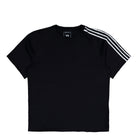 Y-3 Raw Edge 3 Stripes SS Tee Black T-Shirts KQ9793 | Overkill