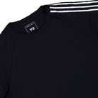 Y-3 Raw Edge 3 Stripes SS Tee Black T-Shirts KQ9793 Detailfoto | Overkill