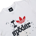 SP5DER x adidas Tee  White / White T-Shirts KR0739 Detailfoto | Overkill
