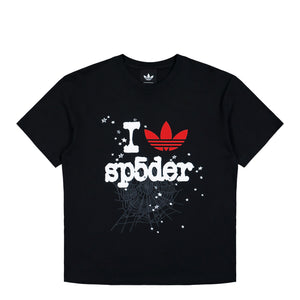 SP5DER x adidas Tee  Black T-Shirts KR0754 | Overkill
