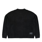 Y-3 Chito Graphic Knit Sweater Black Sweatshirt KR1127 Close-up | Overkill
