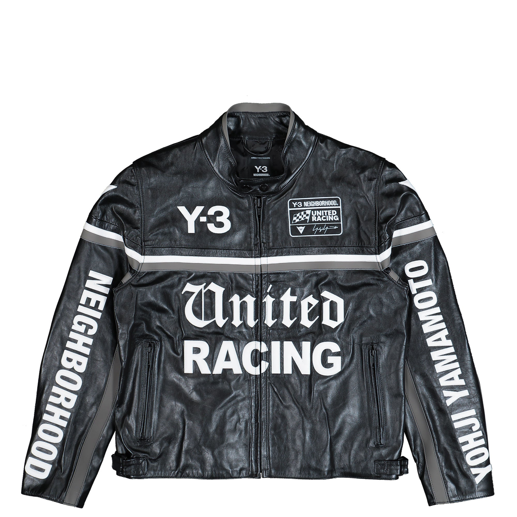 Dainese x Neighborhood x Y-3 Leather Racer Jacket Black Jackets KR1364 | Overkill