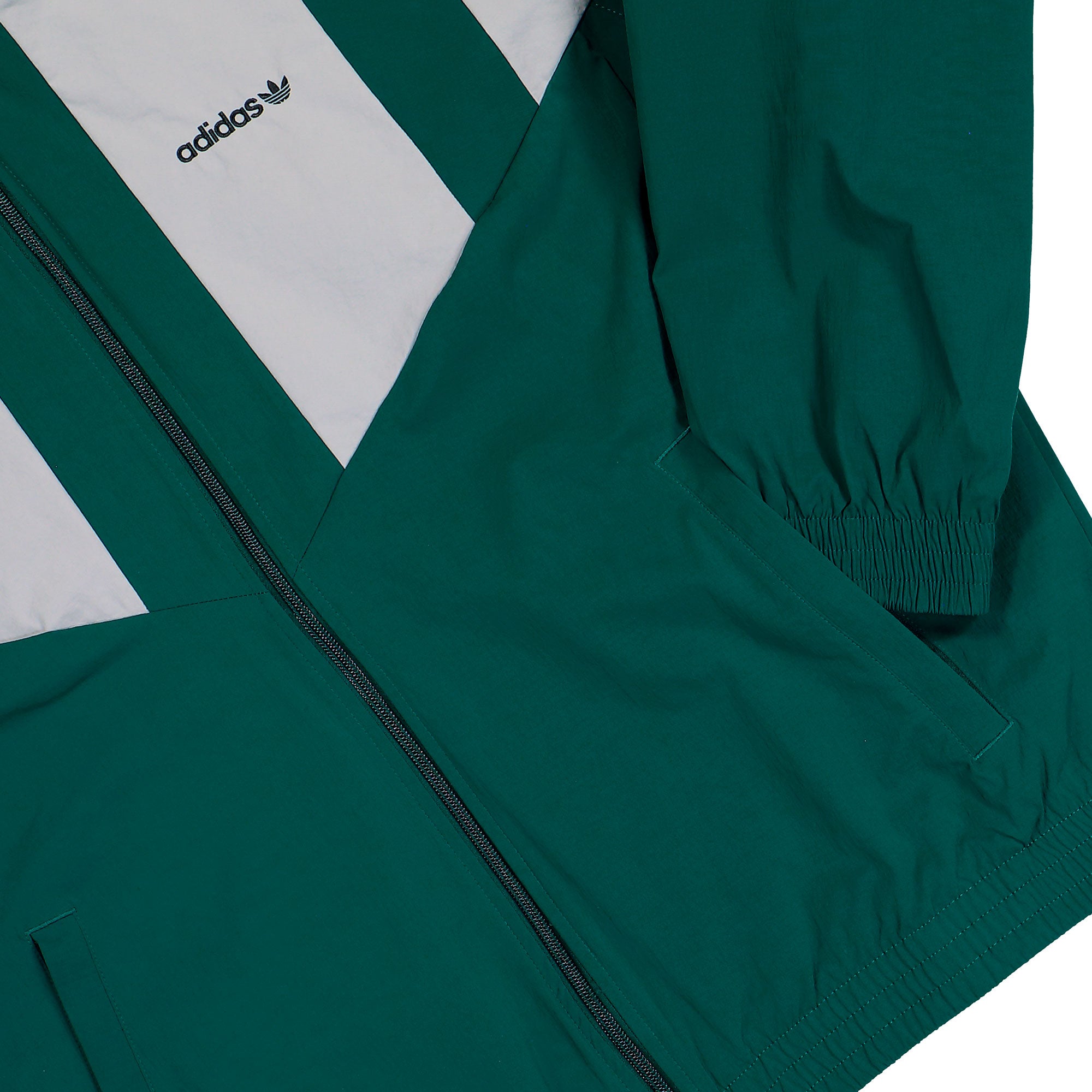 adidas Track Jacket Rich Green Track Top KR1376 Detail View 1 | Overkill
