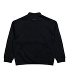 adidas  Equipment Half-Zip Sweater Black Sweatshirts KR1410 Close-up | Overkill
