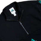 adidas  Equipment Half-Zip Sweater Black Sweatshirts KR1410 Detailfoto | Overkill
