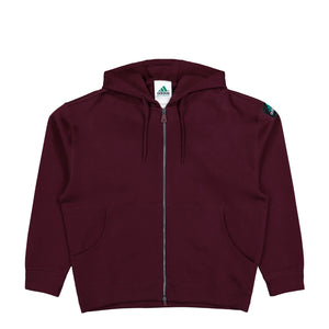 adidas Equipment Full-Zip Hoodie Maroon Hoodie KR1414 | Overkill
