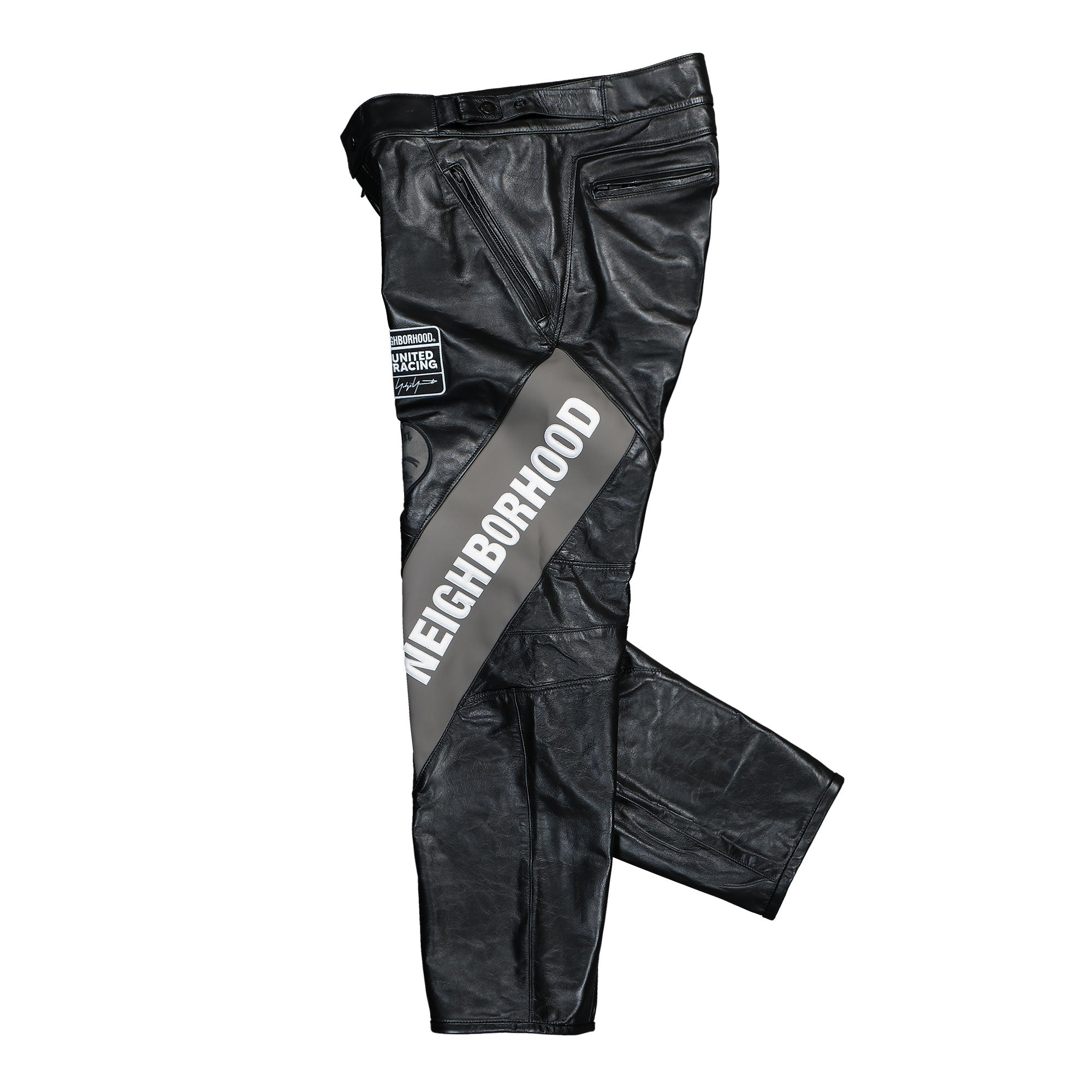 Dainese x Neighborhood x Y-3 Leather Racer Pants Black Pants KR1447 Detailfoto | Overkill