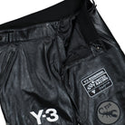 Dainese x Neighborhood x Y-3 Leather Racer Pants Black Pants KR1447 Detail View 1 | Overkill