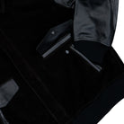 Mercedes-AMG Petronas F1 x Y-3 F1 Leather Racing Jacket Black Jackets KR2385 Detail View 1 | Overkill