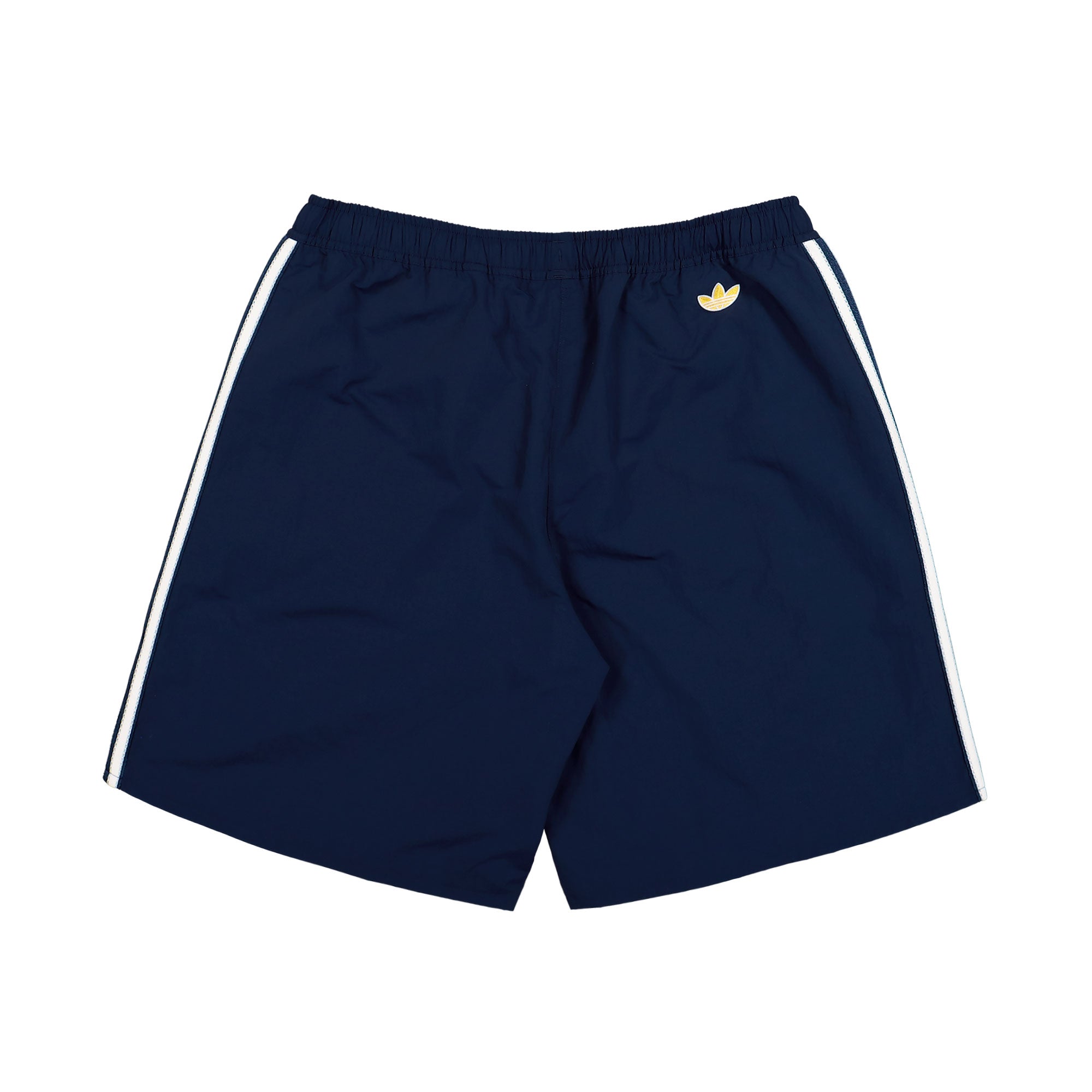 Brain Dead x Disney x adidas Shorts Collegiate Navy Shorts KR5174 Close-up | Overkill

