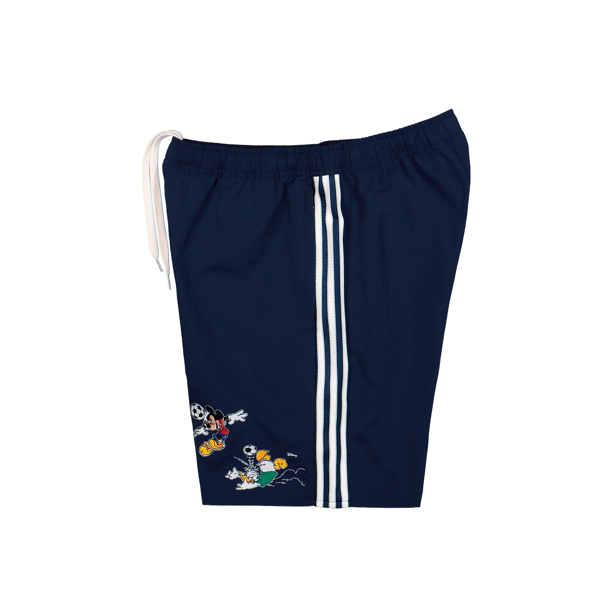 Brain Dead x Disney x adidas Shorts Collegiate Navy Shorts KR5174 Detailfoto | Overkill
