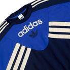 adidas Graphic Crewneck Bold Blue / Night Indigo Sweatshirt KR7014 Close-up | Overkill
