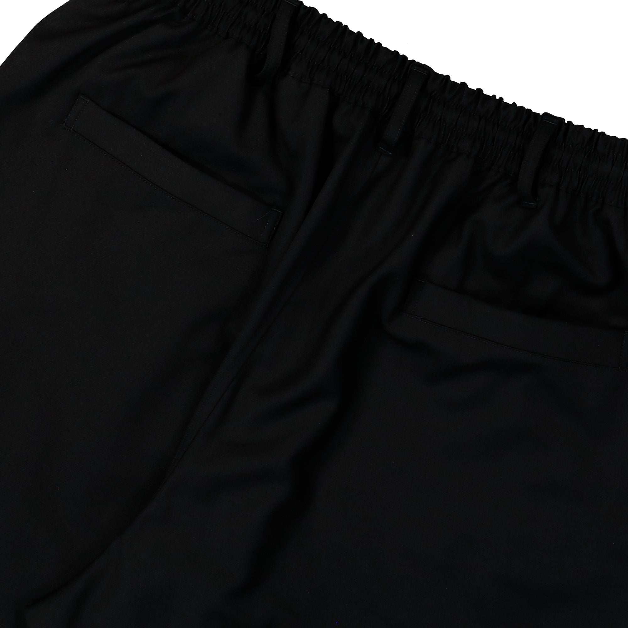 Y-3 Chito Graphic Wide Wool Pants Black Casual Pant KR8712 Detail View 2 | Overkill
