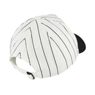 Y-3 Pinstripe Cap Chalk White Headgear KR8937 Detail View 2 | Overkill