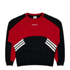 adidas Cutline Crewneck Black / Team Victory Red Sweatshirts KR9708 | Overkill
