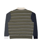 Song for the Mute x adidas LS Tee Olive Strata / Alumina / Black Longsleeves KS1343 Close-up | Overkill
