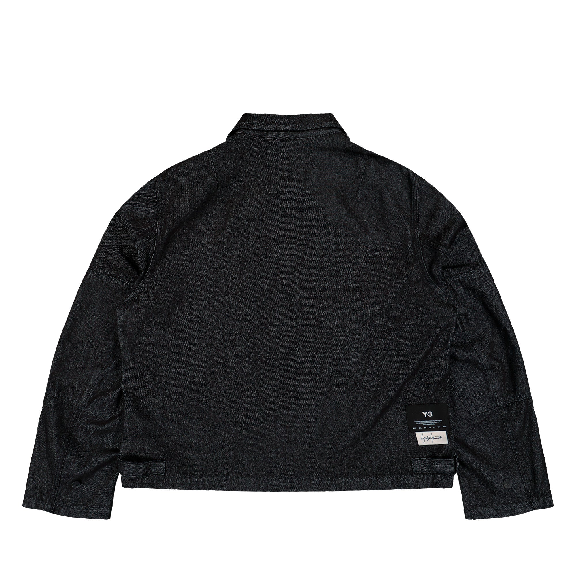 Y-3 M Denim Jackets Black Jackets KS3892 Close-up | Overkill

